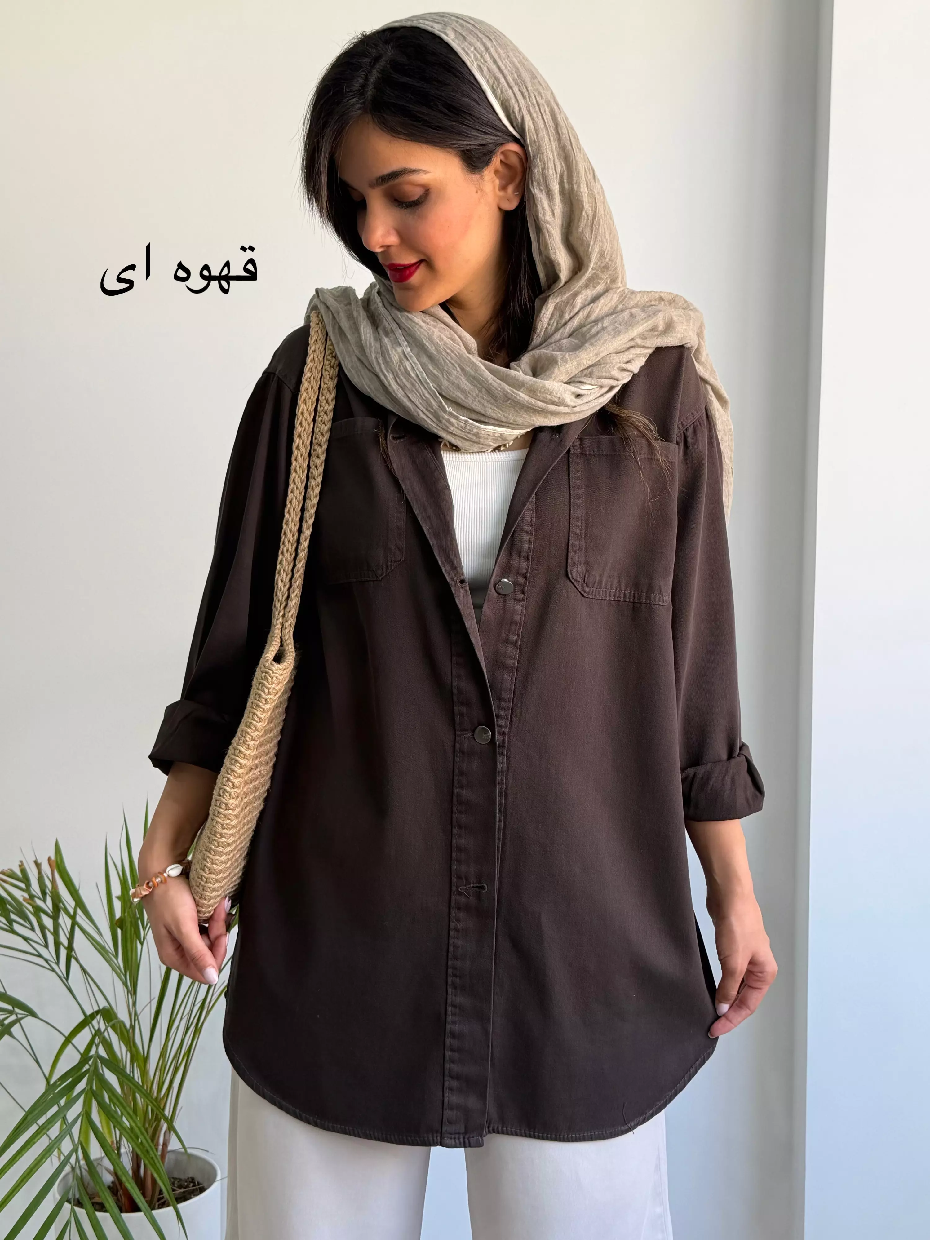 مانتو کتان زارا پلاس بلند ( دارای ایراد جزئی )